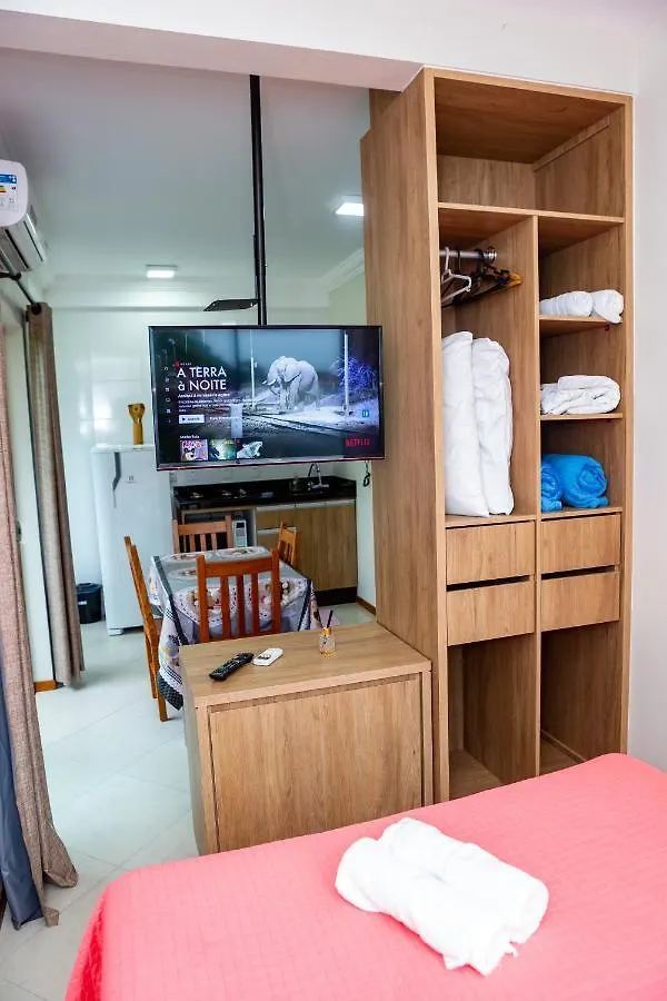 公寓 Canto Dos Passaros Flat - Canasvieiras Florianópolis 巴西