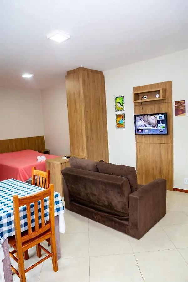 公寓 Canto Dos Passaros Flat - Canasvieiras Florianópolis